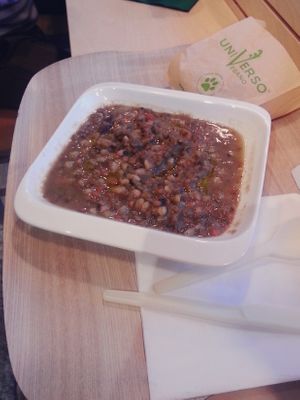 Lentils  at Universo Vegano in Florence