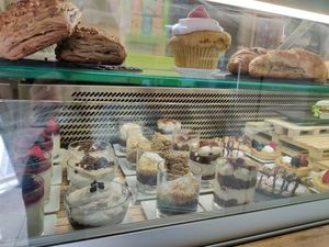 Delicious varieties at Universo Vegano in Florence