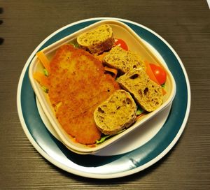 Milanese salad at Universo Vegano in Florence