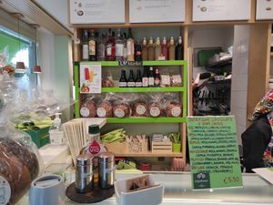Inside at Universo Vegano in Florence