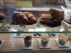 Pastries at Universo Vegano in Florence