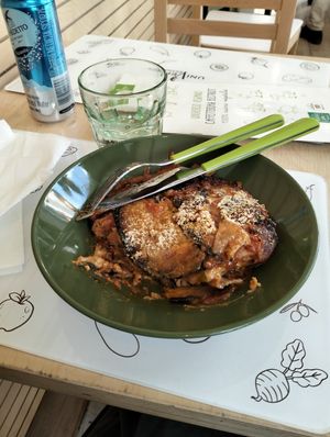 Vegan parmigiana! 😋 at Universo Vegano in Florence