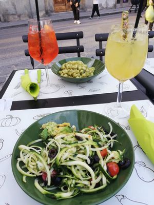Cocktails at Universo Vegano in Florence