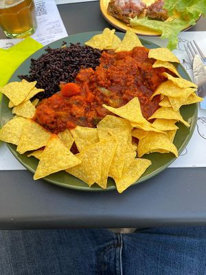 Mexicano plate  at Universo Vegano in Florence