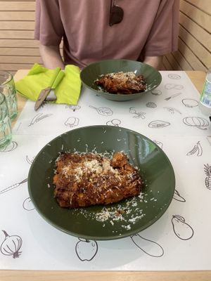 lasagna   at Universo Vegano in Florence