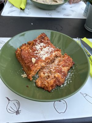 Lasagna  at Universo Vegano in Florence
