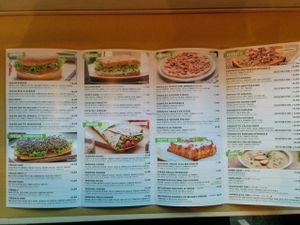 Extensive Menu at Universo Vegano in Florence