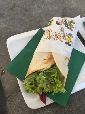 Wrap at Universo Vegano in Florence