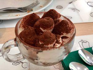 Tiramisuuuuu :-) at Universo Vegano in Florence