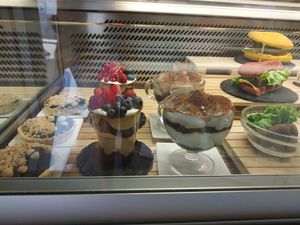 Excellent desserts for reasonable prices at Universo Vegano in Florence