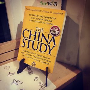Italian China study  at Universo Vegano in Florence