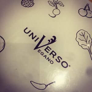 Logo at Universo Vegano in Florence