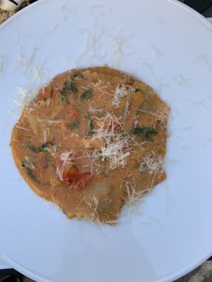 Ravioli at Universo Vegano in Florence