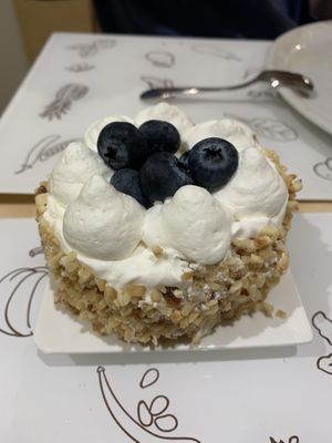 Amazing dessert! at Universo Vegano in Florence