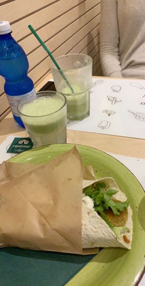 Burrito/kebab at Universo Vegano in Florence