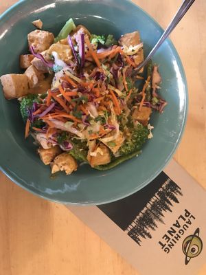 Thai Bowl! at Laughing Planet Cafe in Bend