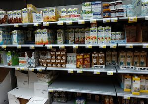 Some store inside at K-Supermarket Postitalo in Helsinki