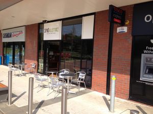 Another outside shot at Spud and Lettuce in Newcastle Upon Tyne