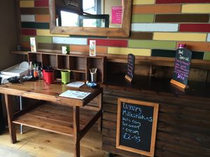 inside  at Spud and Lettuce in Newcastle Upon Tyne