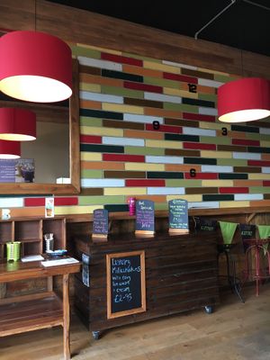 inside at Spud and Lettuce in Newcastle Upon Tyne