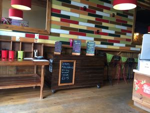 inside  at Spud and Lettuce in Newcastle Upon Tyne
