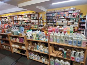 Vegonia Wholefoods Inside at Vegonia Wholefoods in Porthmadog