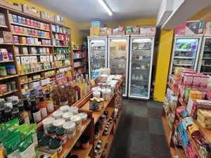 Vegonia Wholefoods Inside at Vegonia Wholefoods in Porthmadog