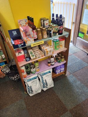 Vegonia Wholefoods Inside at Vegonia Wholefoods in Porthmadog