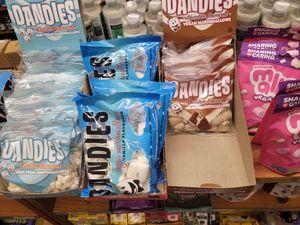Marshmallows at Vegonia Wholefoods in Porthmadog