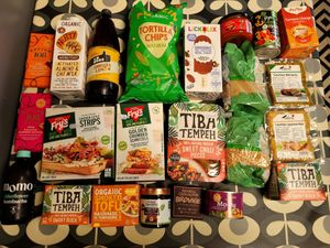 July 2025. at Vegonia Wholefoods in Porthmadog