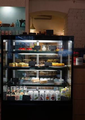 sweets at Bhajan Cafe in Riga