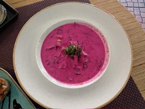 Absolutely delicious! at Bhajan Cafe in Riga