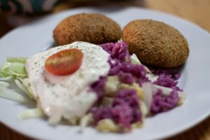 Falafel at El Paladar in Sevilla