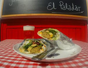 Enrollado vegano at El Paladar in Sevilla