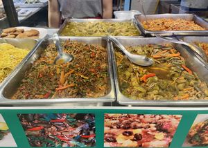 Food  at Im Jai - Veg Food Stall in Chiang Mai
