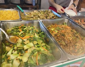 Food at Im Jai - Veg Food Stall in Chiang Mai
