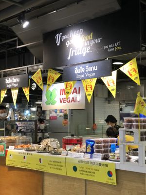 Finally  at Im Jai - Veg Food Stall in Chiang Mai