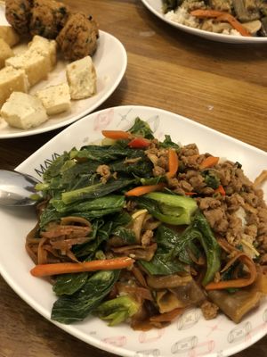 Yum yum  at Im Jai - Veg Food Stall in Chiang Mai