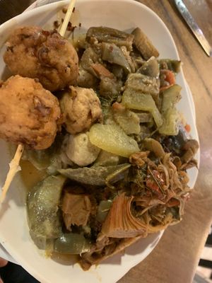   at Im Jai - Veg Food Stall in Chiang Mai