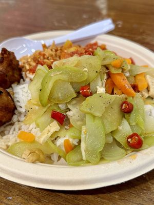 Yummy as always   at Im Jai - Veg Food Stall in Chiang Mai