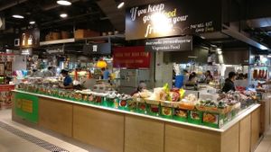 March 2017 at Im Jai - Veg Food Stall in Chiang Mai