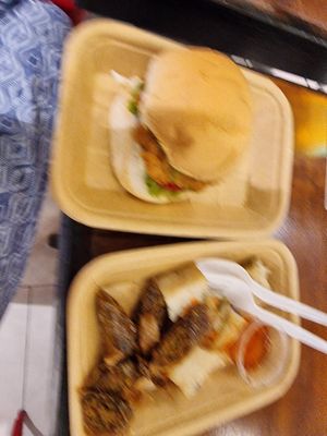 Sorry for the picture quality at Im Jai - Veg Food Stall in Chiang Mai