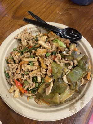   at Im Jai - Veg Food Stall in Chiang Mai