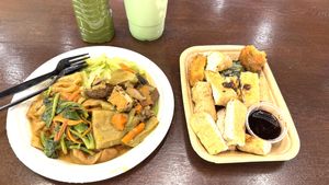   at Im Jai - Veg Food Stall in Chiang Mai
