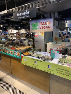 Store front at Im Jai - Veg Food Stall in Chiang Mai