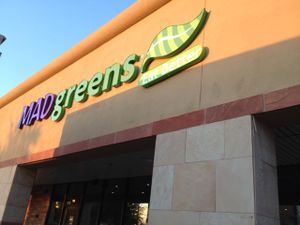 signage at MAD Greens in Scottsdale