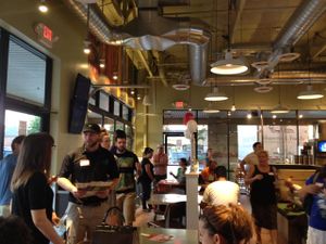 inside at MAD Greens in Scottsdale