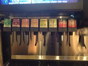 soda flavors  at MAD Greens in Scottsdale