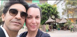 Acabadinhos de chegar at Cape Fruit in Santa Maria