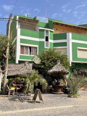 Outside  at Cape Fruit in Santa Maria